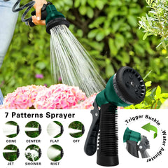 YESTAR garden hose in use watering plants