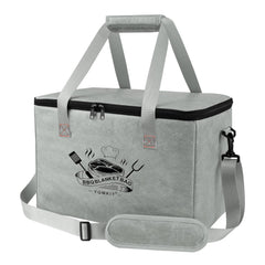 YGMkit BBQ Blanket for Resting Meat, gray color front view