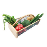 YHAOZE Large Garden Hod Harvest Basket front view