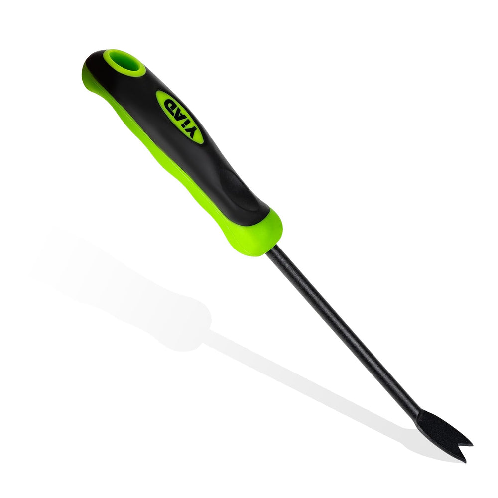 YIAD DRAGON HORSE Hand Weeder Tool front view with sharp V-tip