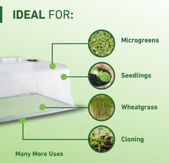 Yield Lab 7 Inch Clone Dome stacked for storage