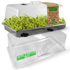 Yield Lab 7 Inch Humidity Vented Propagation Dome front view