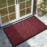Yimobra 47x32 inch red outdoor doormat front view