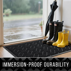 Yimobra door mat in outdoor setting