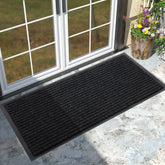 Yimobra Front Door Mat outdoor indoor dark grey 47x24 inch