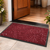 Yimobra Large Door Mat 36x24 inches red front view