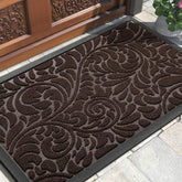 Yimobra Large Door Mat Coffee front view 36x24 inches