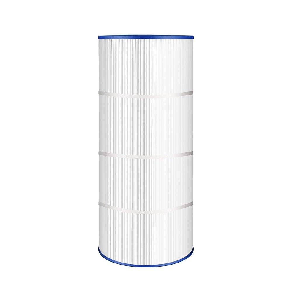 Ying-ti PLF100A Pool Filter front view, blue and white design