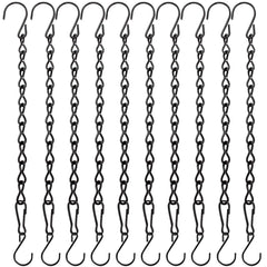 YINGFENG 10 Pack black hanging chains with accessories