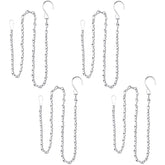 YINGFENG 35 inch silver hanging chain pack front view