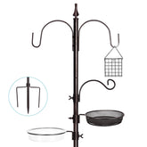 YINGYM Bird Feeder Stand Pole 77 Inch front view
