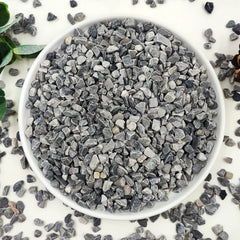 YISZM 2LB grey gravel pebbles front view