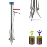 Ymachray Long Handled Bulb Planter Tool front view