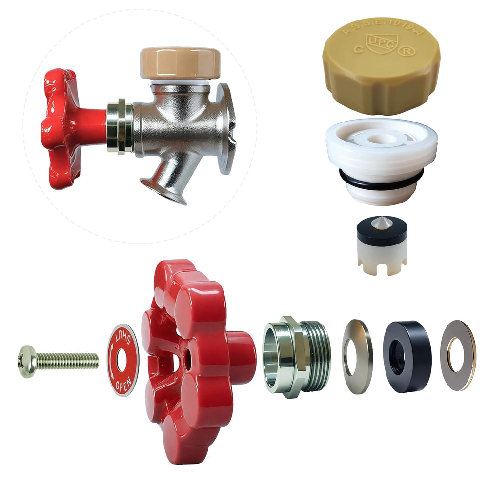 Young Dance Outdoor Faucet Repair Kit components including vacuum breaker and replacement parts