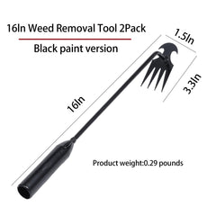 Young4us Garden Weeder Tool 16-inch black model