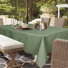 youngseahome Tablecloth zipper detail for umbrella hole