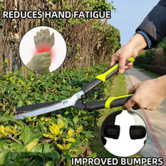 YRTSH Hedge Clippers ergonomic grip side view