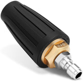 Yupjlia Turbo Nozzle for pressure washers, black exterior