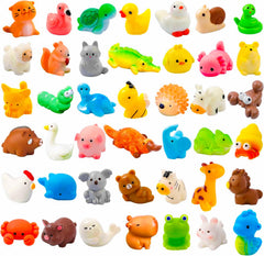 ywevyezc 42 Pcs Mini Resin Animals in various styles for garden decor