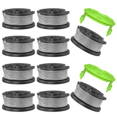 YWTESCH 0.065" Single Line Weed Wacker String spool front view