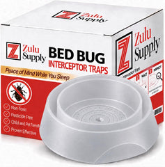 Z Zulu Supply Bed Bug Interceptors clear design front view