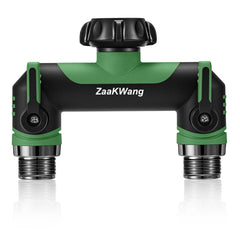 ZaakWang Garden Hose Splitter 2 Way front view