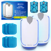 Zaperly Fruit Fly Trap front view with adjustable brightness feature