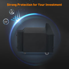 ZBXFCSH grill cover showing durable PVC lining