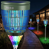 zechuan All-in-1 Solar Bug Zapper outdoor view