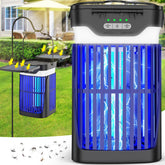 zechuan Solar Bug Zapper black model with dual solar panels