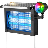 zechuan Solar Bug Zapper front view with projection light