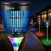 zechuan Solar Bug Zapper front view with solar panel
