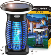 zechuan Solar Bug Zapper outdoor view with LED night light