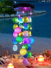 Zeiliuled Solar Wind Chimes pastel shell front view