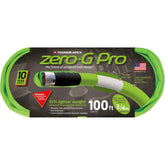 zero-G 3/4 inch by 100 foot gray garden hose front view