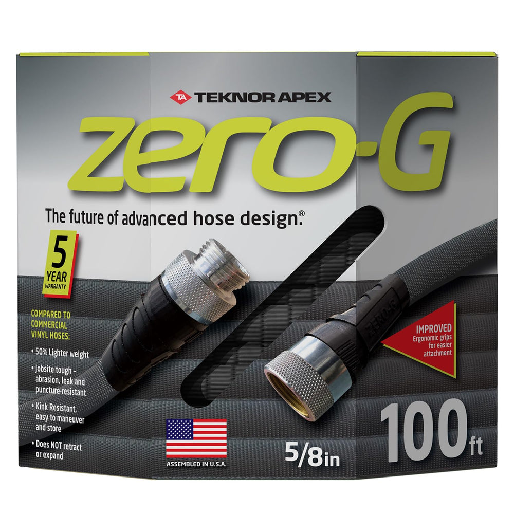 zero-G Garden Hose 5/8" x 100' gray model