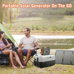 ZeroKor 60W Solar Panel included with the generator