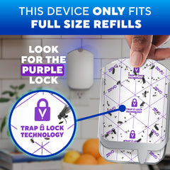 ZEVO MAX Bug Catcher showing adhesive backing