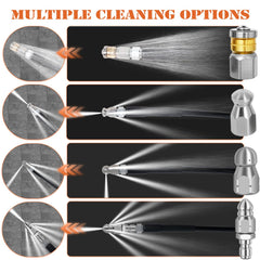 Zgqmcgy rotating nozzle for sewer jetter kit