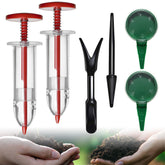 ZhenD Mini Seed Spreader Set, front view with assorted colours