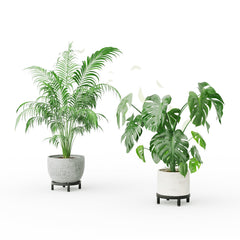 Zhongma plant stand with adjustable leveling feet close-up
