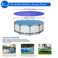 ZHSX pool cover showing winch cable for easy installation