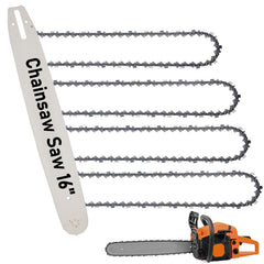 ZIYIZE 16 Inch Chainsaw Bar and Chain Combo with packaging