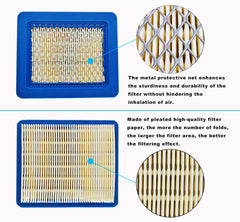 ZLKSKER air filter compatible with B&S 491588 models