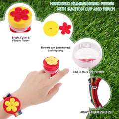 Zopeal Hummingbird Hand Feeder with sugar water