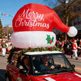 ZPISF Inflatable Santa Hat 48 inch for car roof