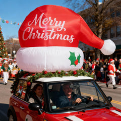 ZPISF Inflatable Santa Hat 48 inch for car roof