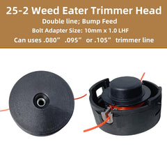 Zqqalitize 25-2 Bump Feed Trimmer Head side view