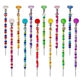 ZSlactp Fairy Wand Garden Stake Kit packaging with beads and tools