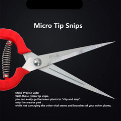Zsling pruning shears side view showcasing handle design